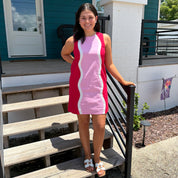 The Capri Colorblock Dress
