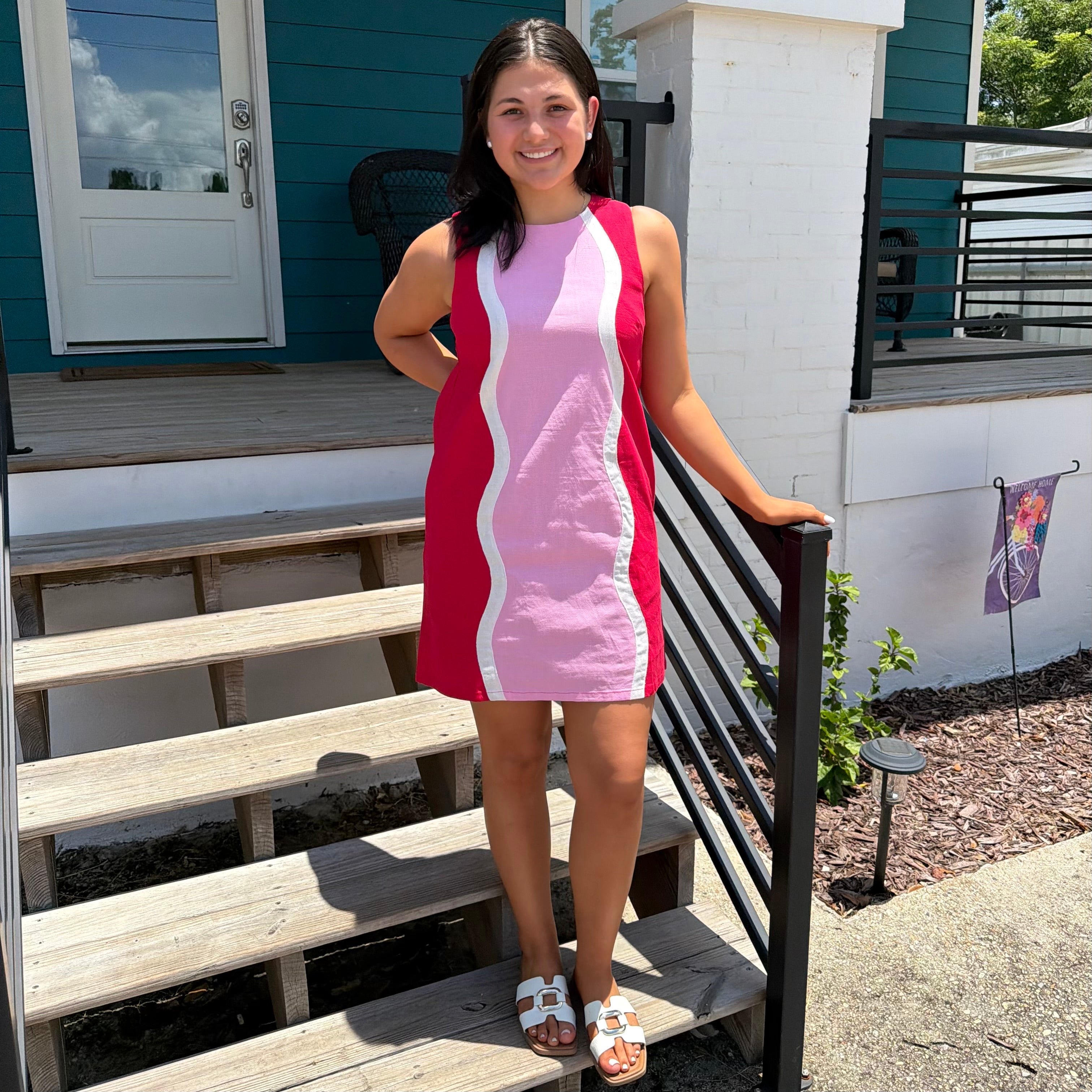 The Capri Colorblock Dress