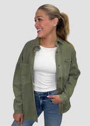 Jane Denim Shacket