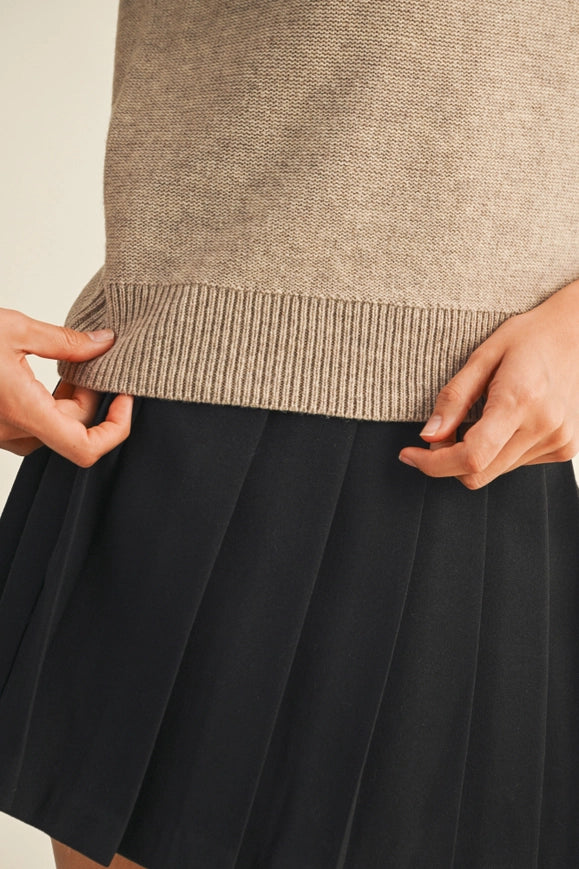 Wren Wheat Sweater Top