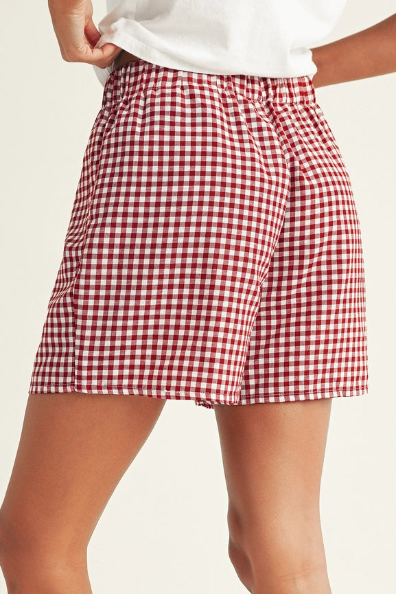 Vintage Plaid Shorts