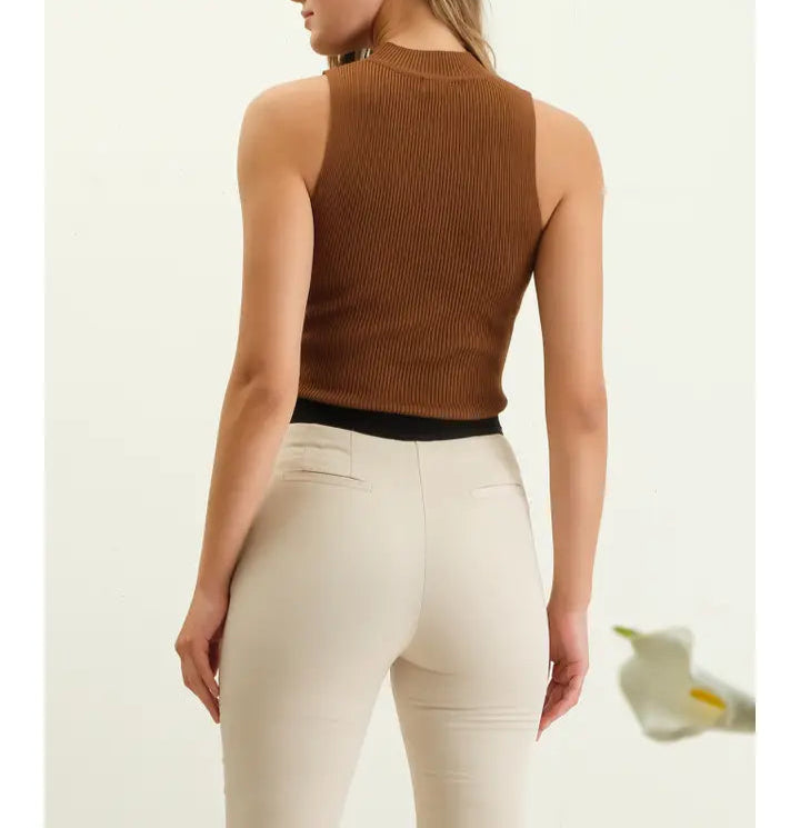 Eleanor Mock Neck Top