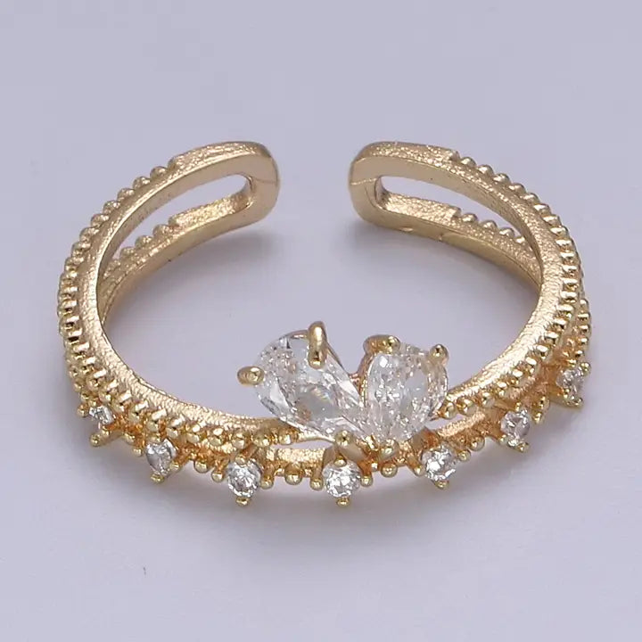 Sofia Crystal Ring