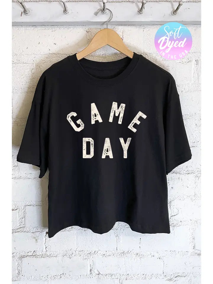 Game Day Long Crop Top