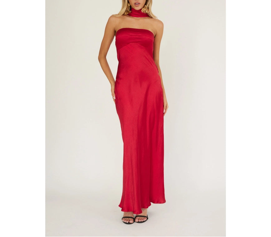 Karina Maxi Dress Wine