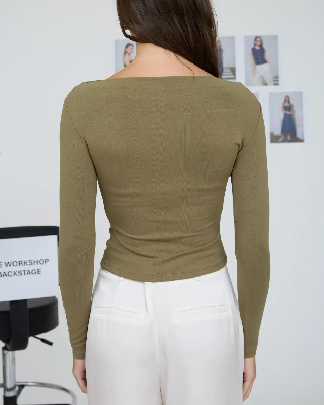The Parker Pintuck Top