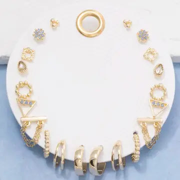 Assorted 10pc Earring Set