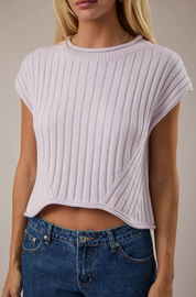 The Wren Sweater Top Lavender