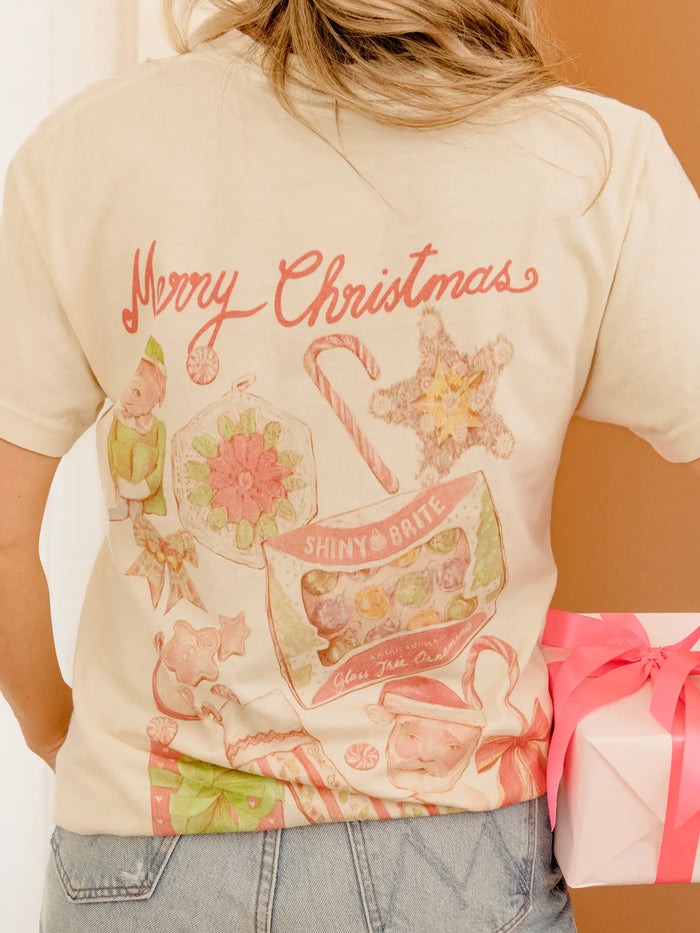 Vintage Christmas Memorabilia Graphic Tee