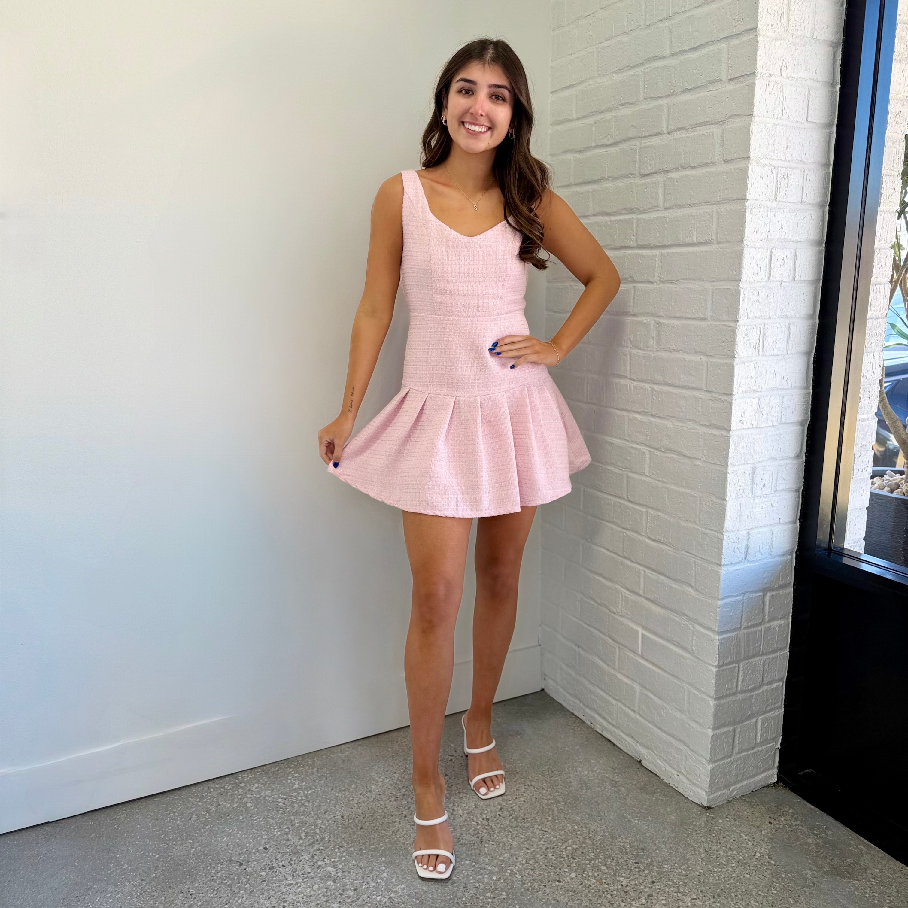 The Clarisse Tweed Dress