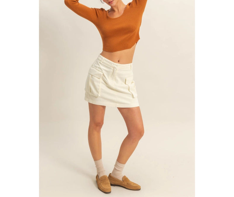Brandy Cargo Skirt