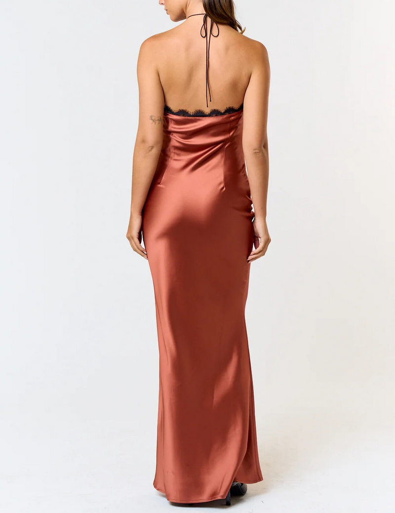 Sydney Satin Maxi Dress