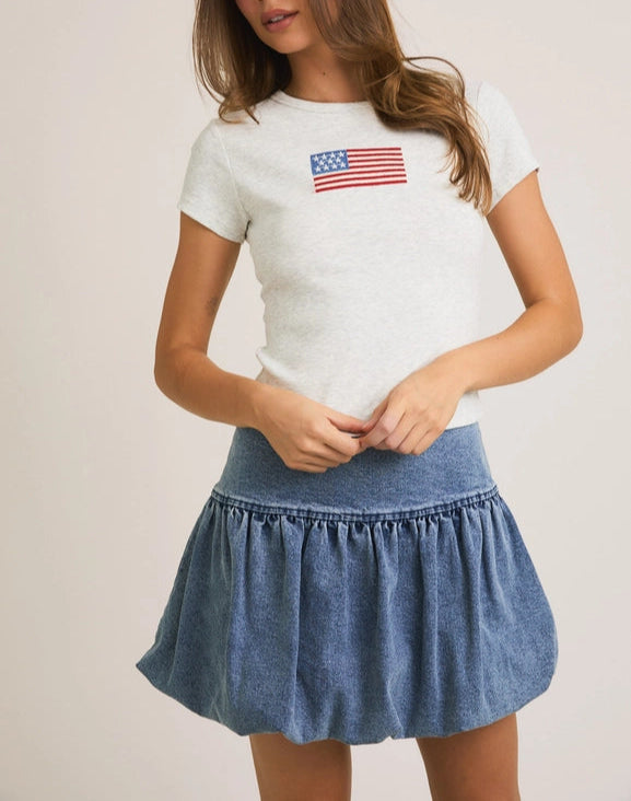 American Flag Tee