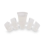 Tiny Classic Hair Clip Coconut White