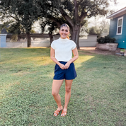 The Maren Tailored Front Pleat Shorts