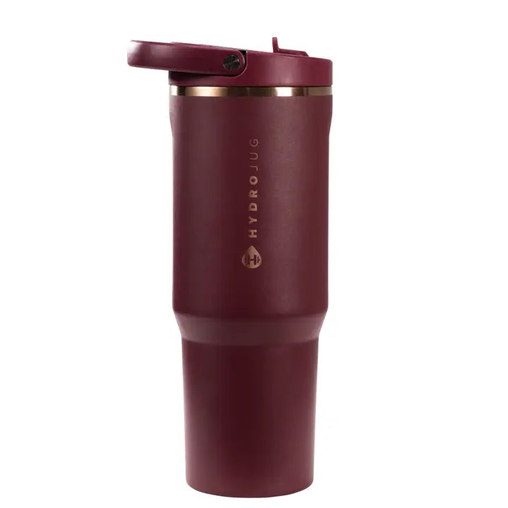 HydroJug 32 oz Sport Water Bottle Merlot