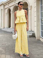 Sunshine Gingham Set