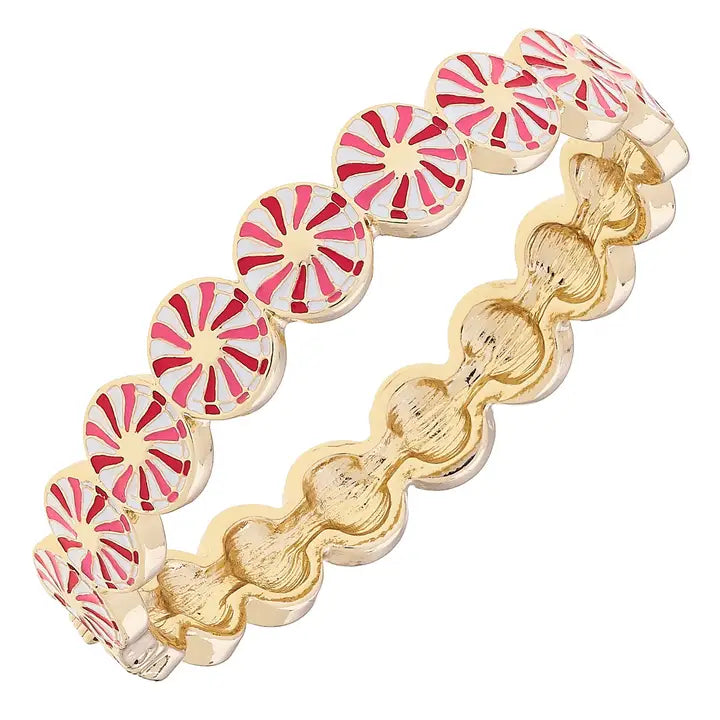 Peppermint Hinge Bangle