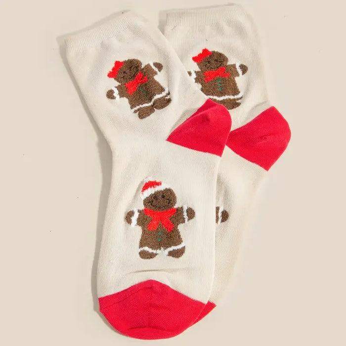 Christmas Gingerbread Socks