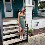 The On The Move Active Dress Olive