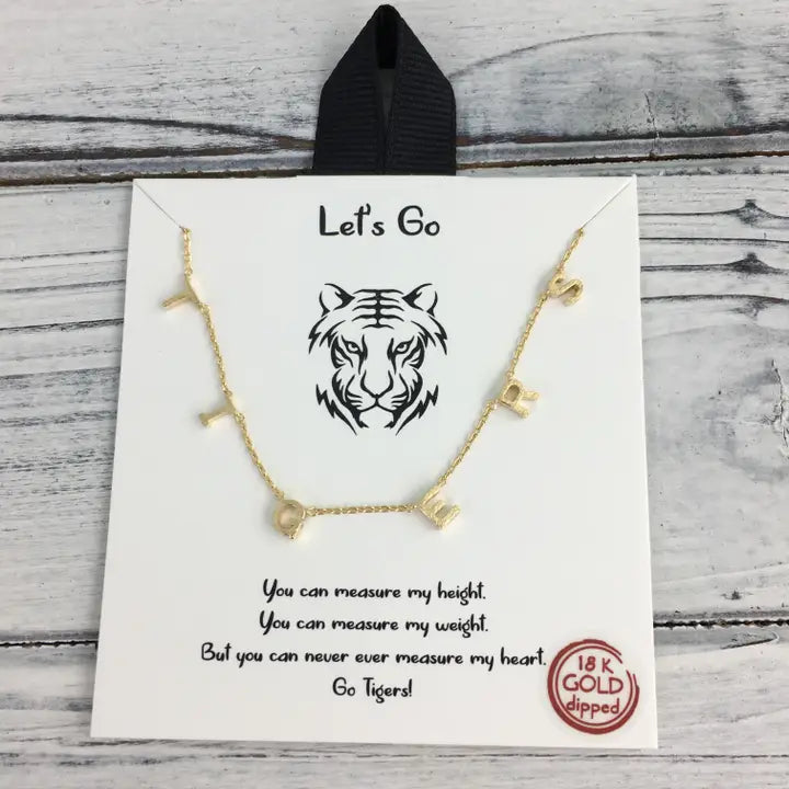 Tigers Dangle Necklace