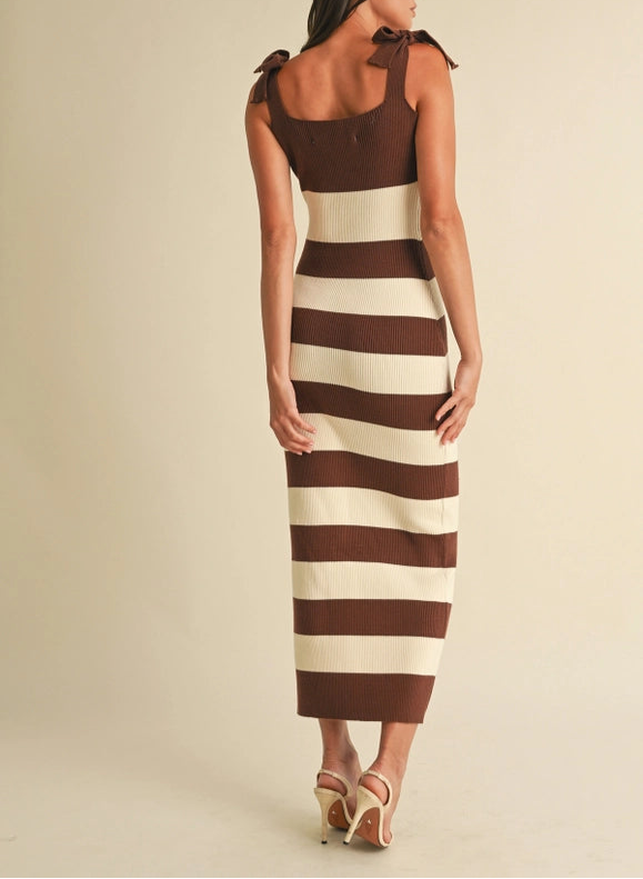 Mariana Stripe Midi Dress