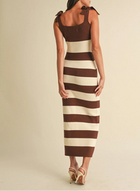 Mariana Stripe Midi Dress