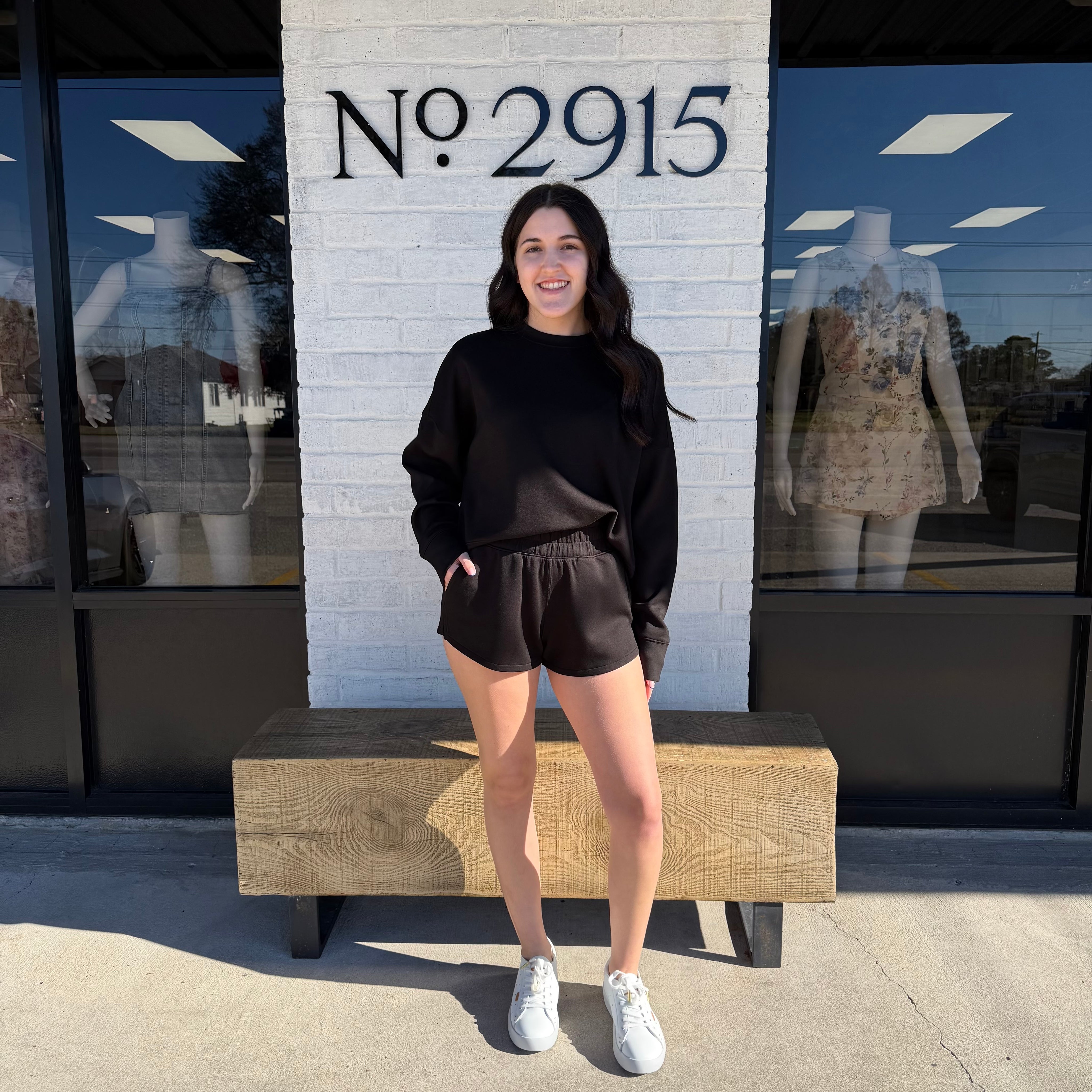 The Refined Lounge Set Black