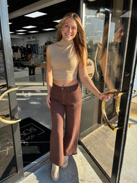 Malani Mock Neck Top