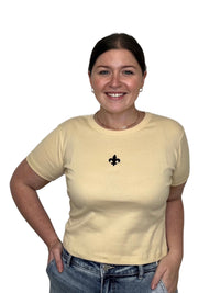 Fleur De Lis Baby Tee