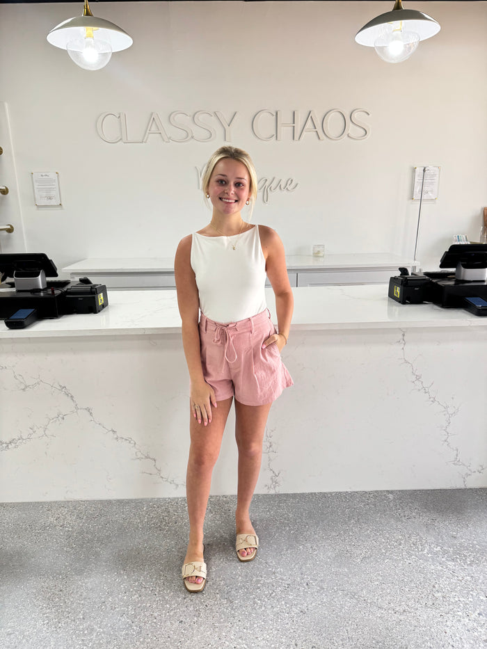 Candace Linen Shorts