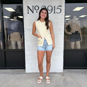 The Ivy Knit Vest Butter