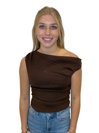 Gabby Top Espresso