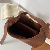 Emily Bucket Messenger Bag Brown