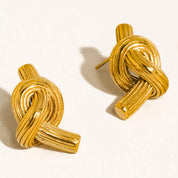 Morgane Knot Stud Earrings