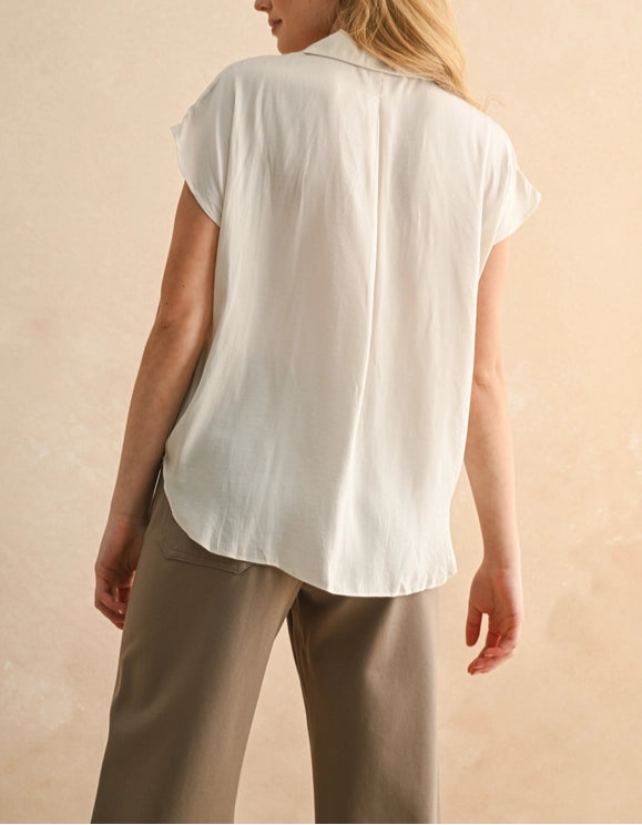 Cream Tammy Blouse