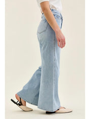 Judy Blue| HW Retro Wide Jeans
