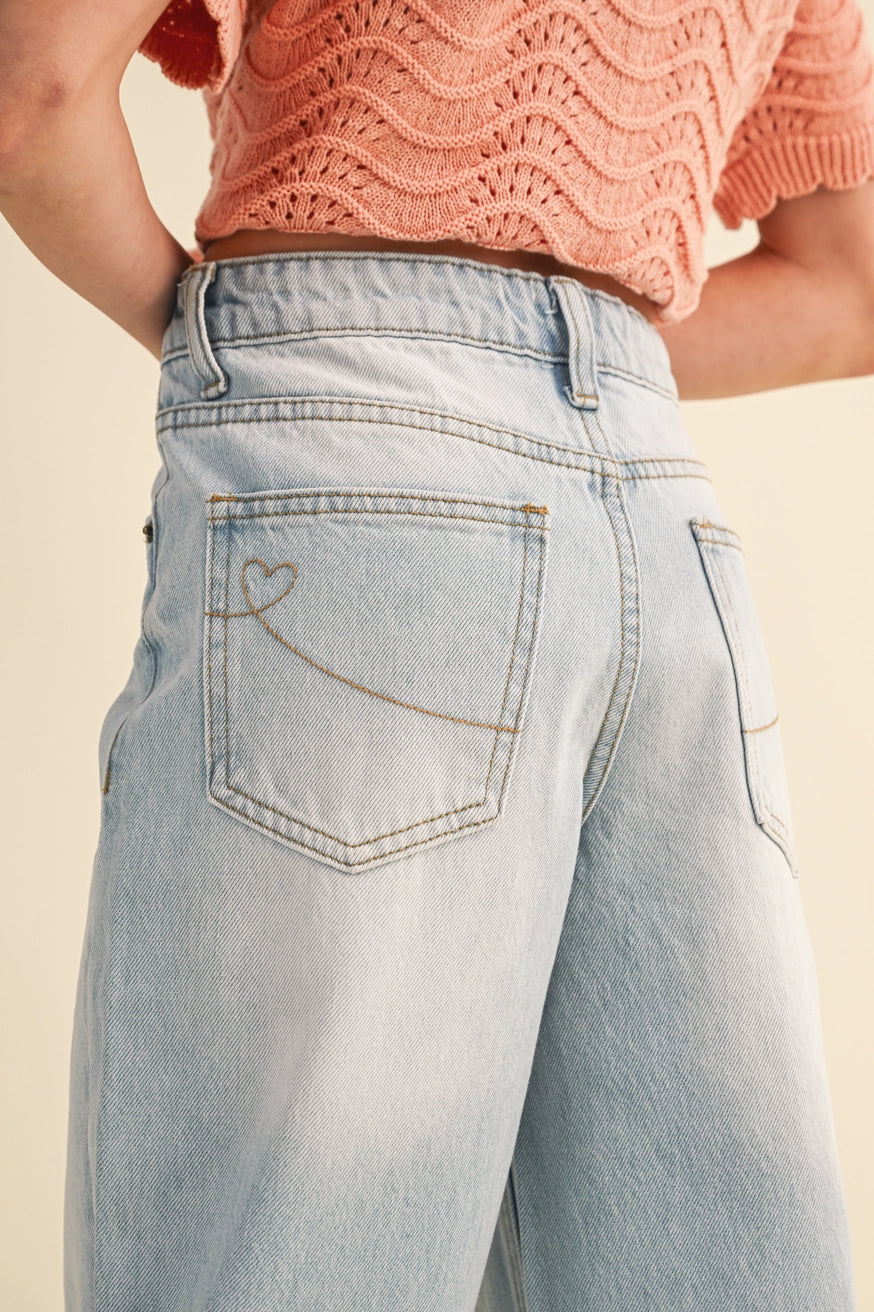 Cool Tween Wide Leg Jean