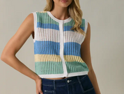 Boardwalk Breeze Knit Tank Top