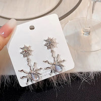 Spooky Spider Web Earrings