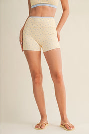 Buttercup Bloom Biker Shorts