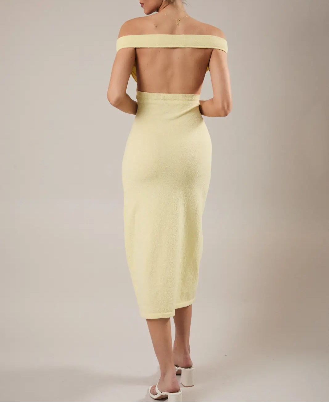 The Golden Hour Knit Dress