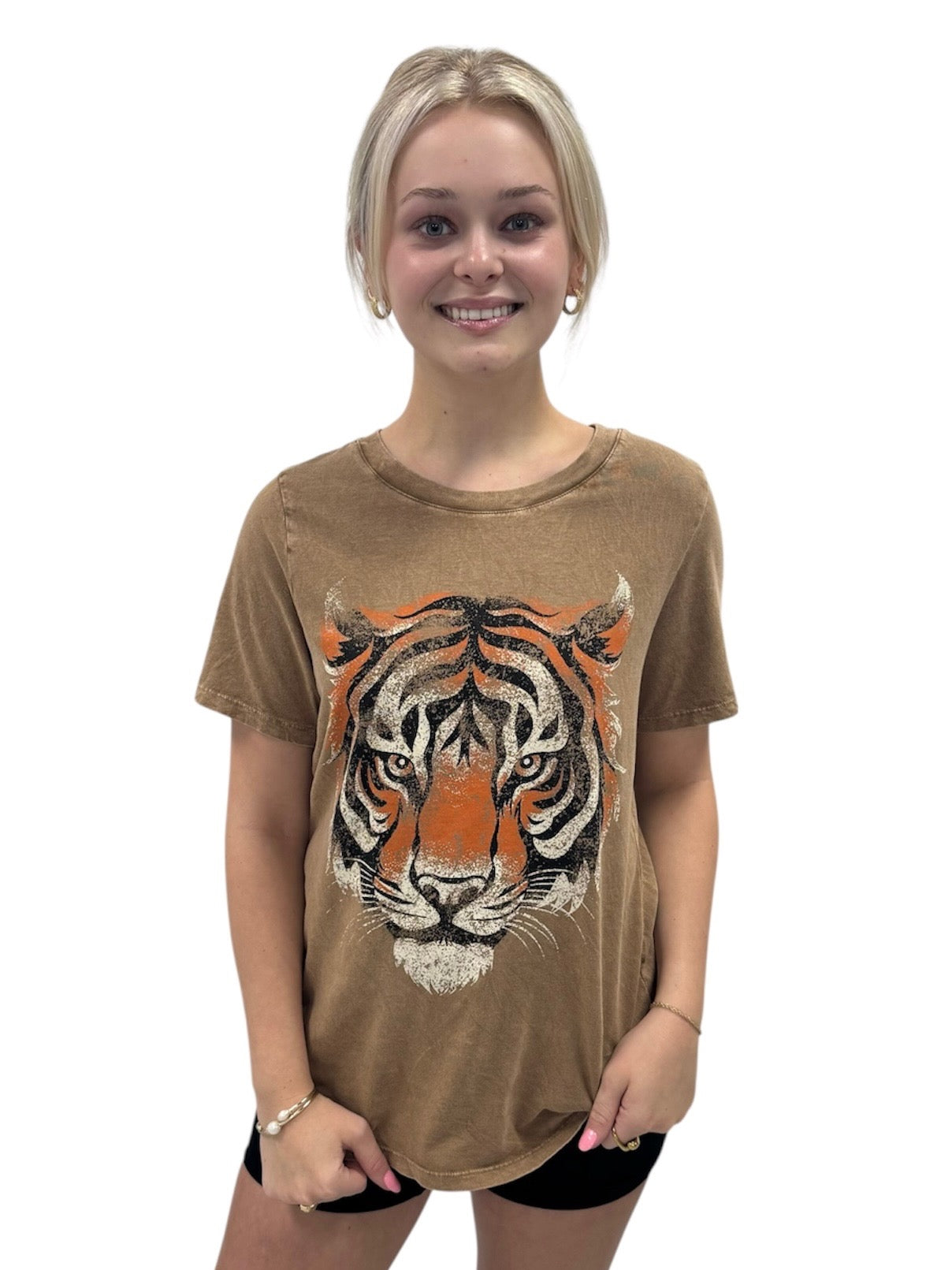 Tiger Face Graphic Tee