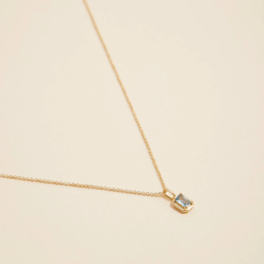 Birthstone Charm Necklace