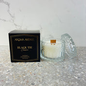 Aroma Avenue Black Tie 7oz Candle