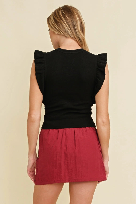 Taylor Ruffle Top