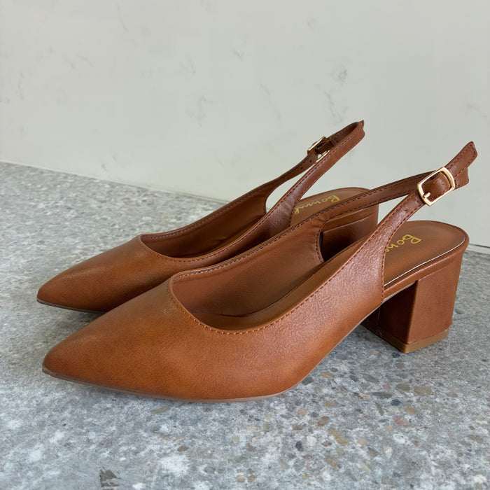 Brown More Heel