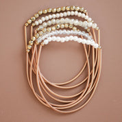 Boho Layered Bracelet Clear