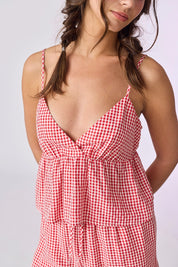 Miley Gingham Set