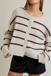 Alayna Stripe Cardigan